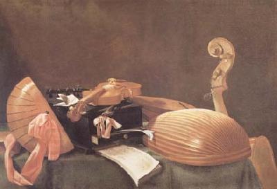 Evaristo Baschenis Still Life of Musical Instruments (mk14) China oil painting art